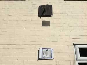 Replica of the Queen's DIal in situ