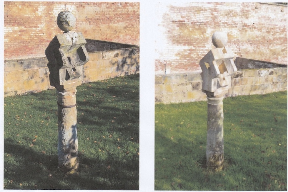 Restored Dial in Northumberland 