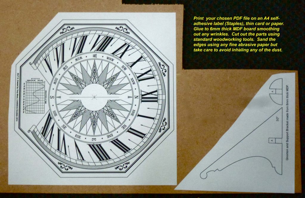 BSS Sundial pieces