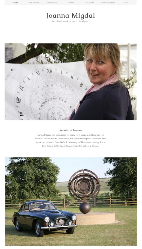 Joanna Migdal Sundials