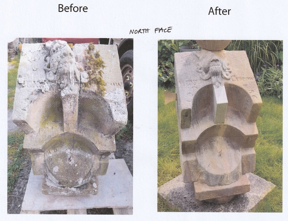 Restored Dial in Northumberland - North Face