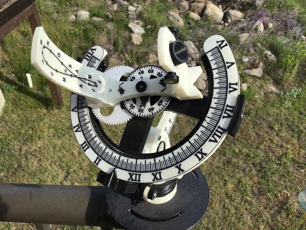 3D Printed heliochronometer