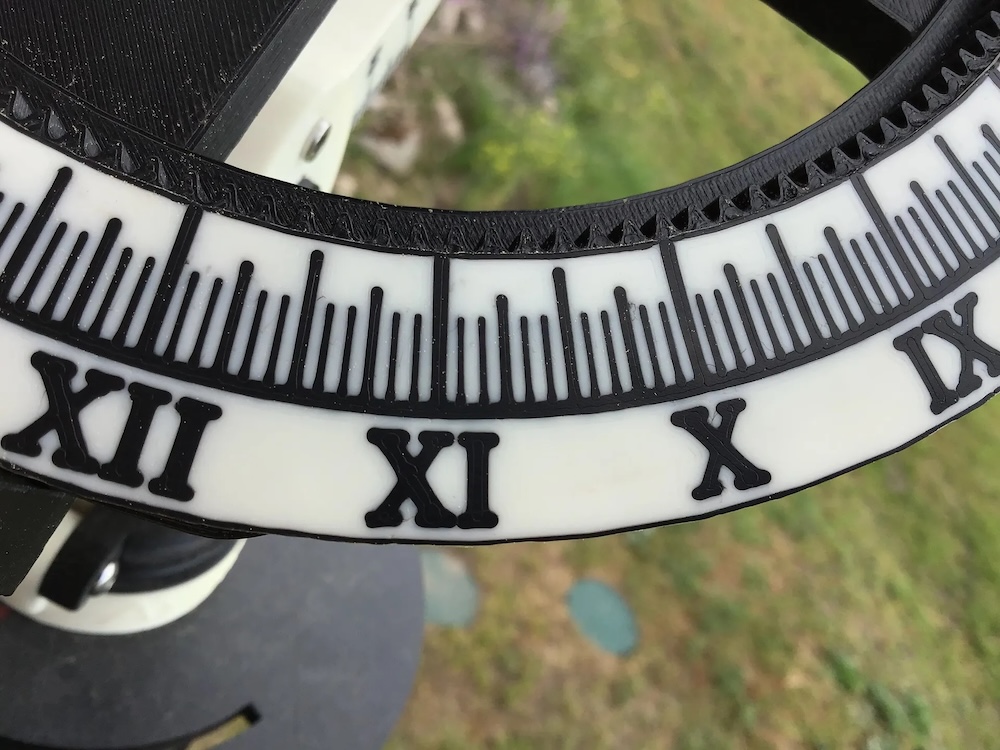 3D Printed heliochronometer